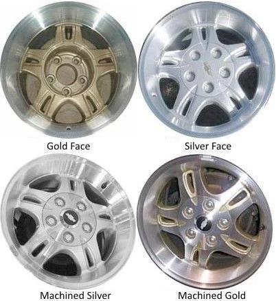 NUEVO CHEVROLET S10 BLAZER XTREME 1999-2004 JUEGO DE TAPAS CENTRALES DE RUEDA PLATEADO Foto 4 de 4