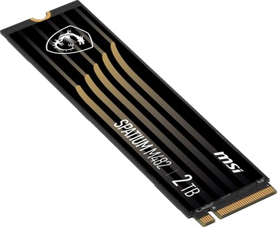 MSI SPATIUM M482 PCIe 4.0 NVMe M.2 2TB SPATIUM M482 PCIe 4.0 NVMe