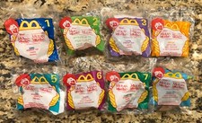 Mulan 1999 Happy Meal Toys Full Set