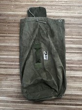 Vintage US Military Style Army Green American camper Canvas Large Duffle Bag
