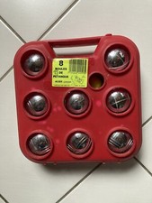8 OBUT Boule Kugeln Boules  de Petanque, Ancier Chrome, 2 Schweinchen