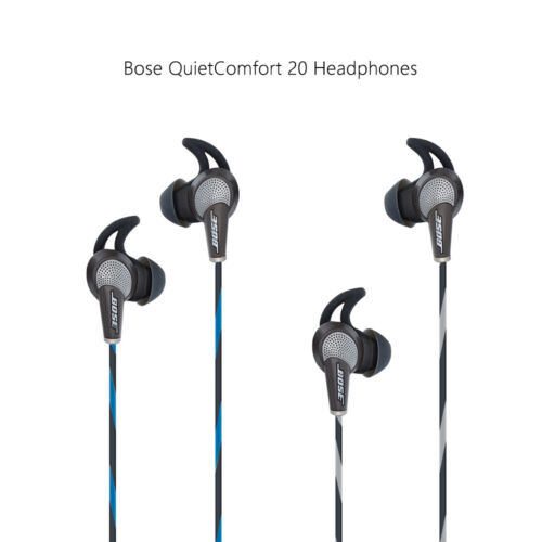Bose QuietComfort 20 Earphones QC20 Noise Cancelling 