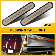 2X 100LED Car Truck DRL LED Light Bar Brake Flowing Turn Signal Stop Tail Strip