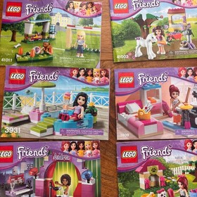 LEGO Friends Manual Only Lot 41011 3931 3932 41028 41003 3939 3934 3936 41001