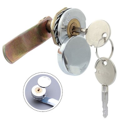 Door Lock Lock Cylinder With Cover With 2 Keys For Security Door 22 X 16mm