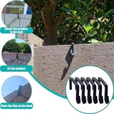 Outdoor Hanger Easy Install Clamp Sturdy Construction UV-Resistant Mount