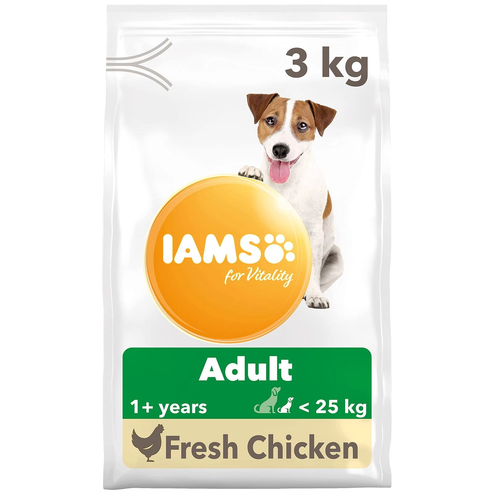 IAMS Complete Dry Dog Food for Adult 1+ Small and Medium Breeds with Chicken 3