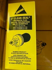 Cherne 271705 2" Clean Seal Threaded Pneumatic Plumbing Test Plug (NEW)