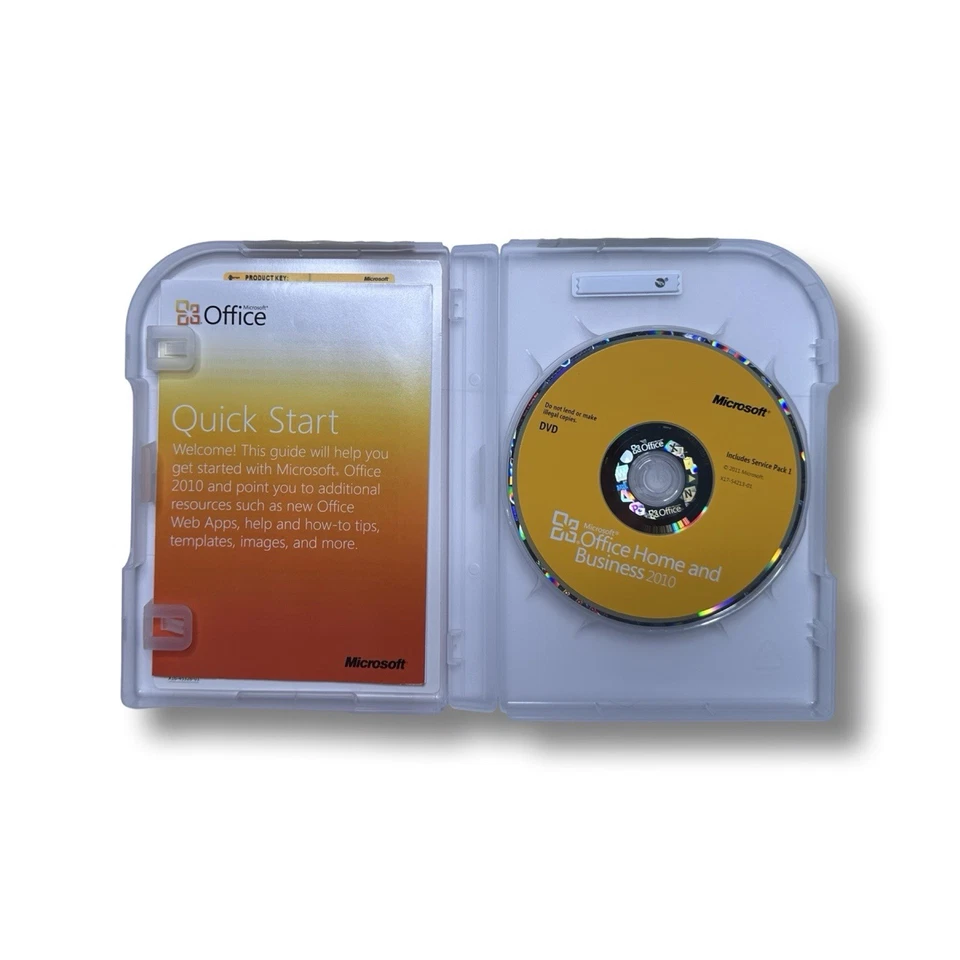 Microsoft Office 2010 Home & Business Full Retail Outlook/Excel/Word/PowerPoint - Image 2 of 3