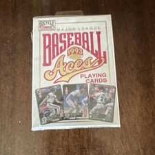 Bicycle Major League Baseball Aces 1993 Playing Cards Deck Modern