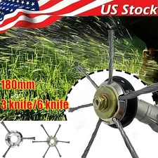 3/6 Strands Grass Trimmer Head Universal Weed Wacker Attachments Mower Head CW