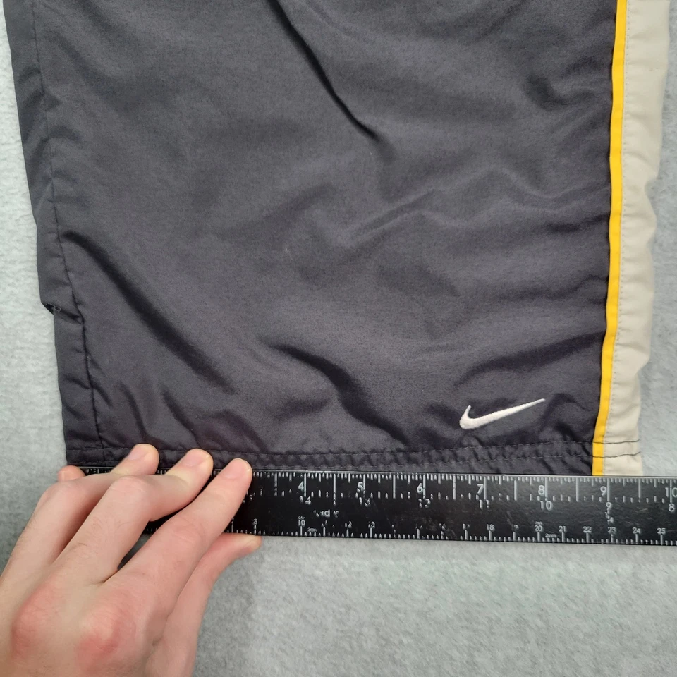 Y2K Nike Baggy Wide Leg Nylon Track Pants Mens Size M Skater - Image 3 of 4