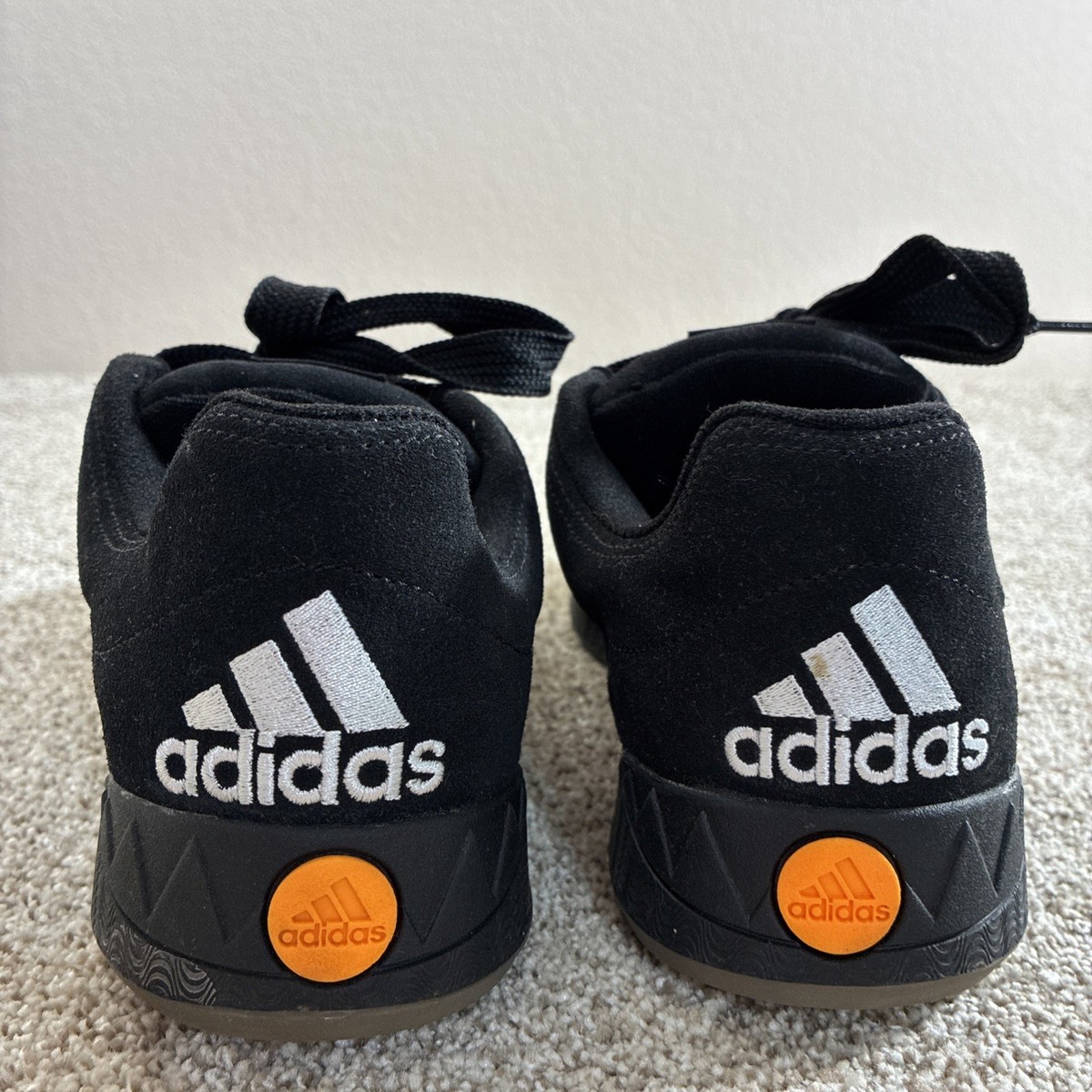 Adidas Adimatic Jamal Smith GX8976 Men's 8.5 Black Orange Skate