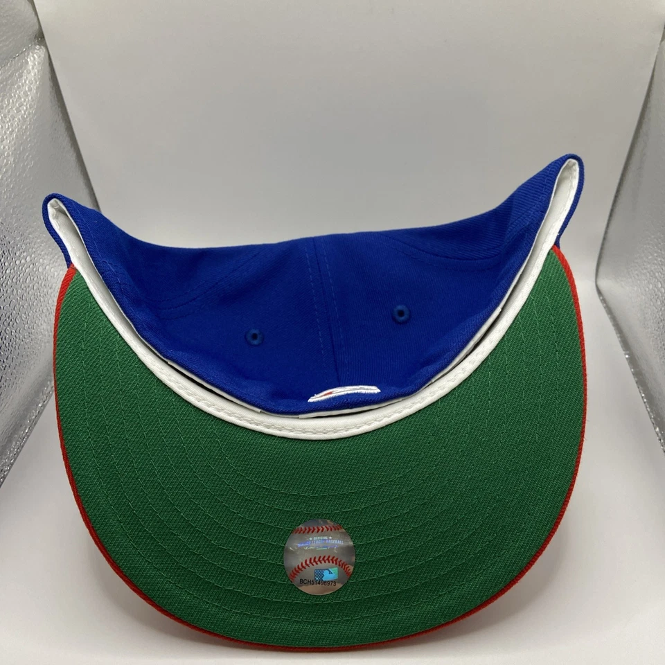 New Era Milwaukee Brewers Movie Pack 2-Tone 59FIFTY Fitted Hat Cap Blue 7 3/8 - Image 2 of 4