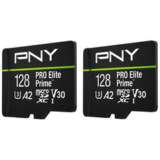 PRO Elite Prime MicroSDXC Card 128GB - 2-Pack