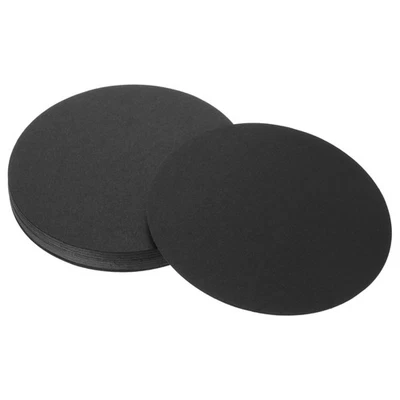 36 pièces de papier kraft rond, 4 x 4 pouces, pour carton noir - Photo 1/4