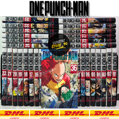 One Punch Man English Manga NEW Volume 1-36 Comic Book Half/Full