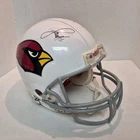 Larry Fitzgerald  Adrian Wilson Autographed Full Size Helmet