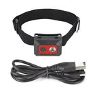 1.3MP HD 1080P Head-Mounted Camera W/LED Headlamp Outdoor Sports Equipment