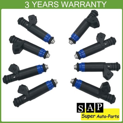 8x High Impedance Fuel Injector 80LB 850cc for Ford GM Siemens DEKA 4 EV1 109991