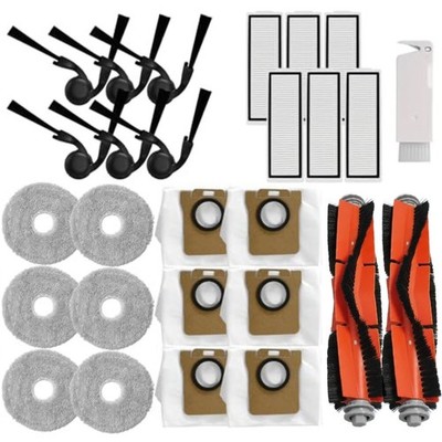 Replacement Brush and Filter Kit for Xiaomi Robot Vacuum 5 and 5 Pro Compatible