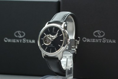 [Near MINT] ORIENT STAR DA02-C0-B Black Silver Men's Automatic Watch From JAPAN