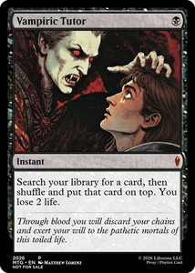 Mtg Vampiric Tutor | eBay