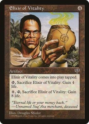 Elixir of Vitality [Mirage] Magic MTG
