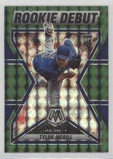 2022 Panini Mosaic Rookie Debut Green Mosaic Prizm Tylor Megill #RD-12 0pe3