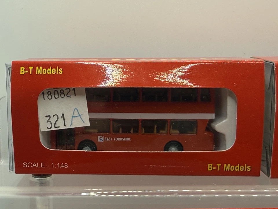 Lote de trabajo modelo autobús fundido a presión calibre N 1:148 modelos X6 B-T + ferrocarriles diecast Oxford Foto 2 de 4