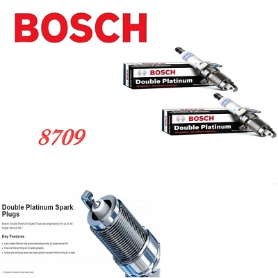 Bosch 8109 / FR6LPP330X Double Platinum Spark Plug