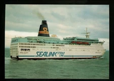 Ship postcard Chantry Classics Chrome S213 Stena Felicity leave Rosslare Ireland