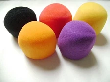 (5) Five pcs Multi-colored  Microphone Foam Windscreen / Covers.