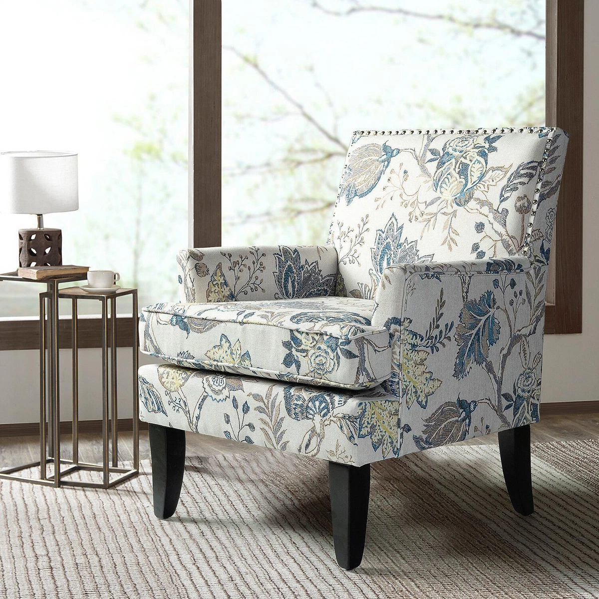 Floral pattern armchair new arrivals