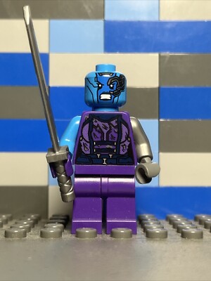 LEGO Genuine Super Heroes Nebula Torn Outfit Angry sh386 sh0386 76081 Minifigure