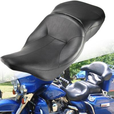 For 97-07 Harley Electra Glide Standard Classic Seat Rider Driver Passenger 2 Up