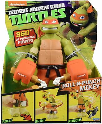 Teenage Mutant Ninja Turtles Roll N' Punch MICHELANGELO Action