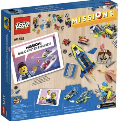 バグズライフ　4点 🔥 LEGO City 60355 Water Police Detective Missions 4 MiniFigs