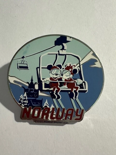 WDW Mickey And Minnie Norway Epcot World Showcase Disney Pin (E2)