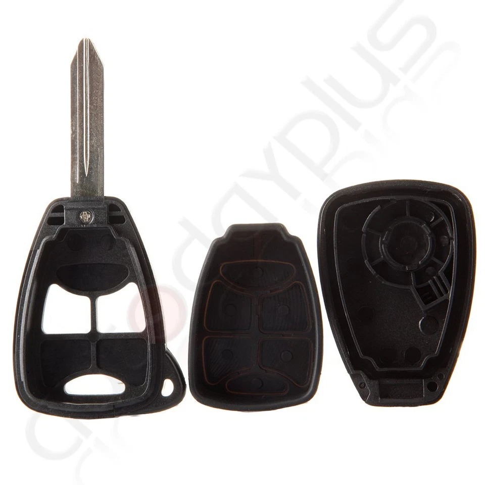 Remote Car Key Shell for Chrysler Town & Country 2004 2005 2006 2007 - Image 4 of 4