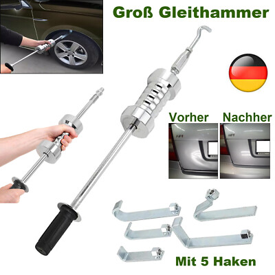 Gleithammer 5,5kg Zughammer Auszieher PDR Ausbeulsatz 1/6 Haken Ausbeulwerkzeug