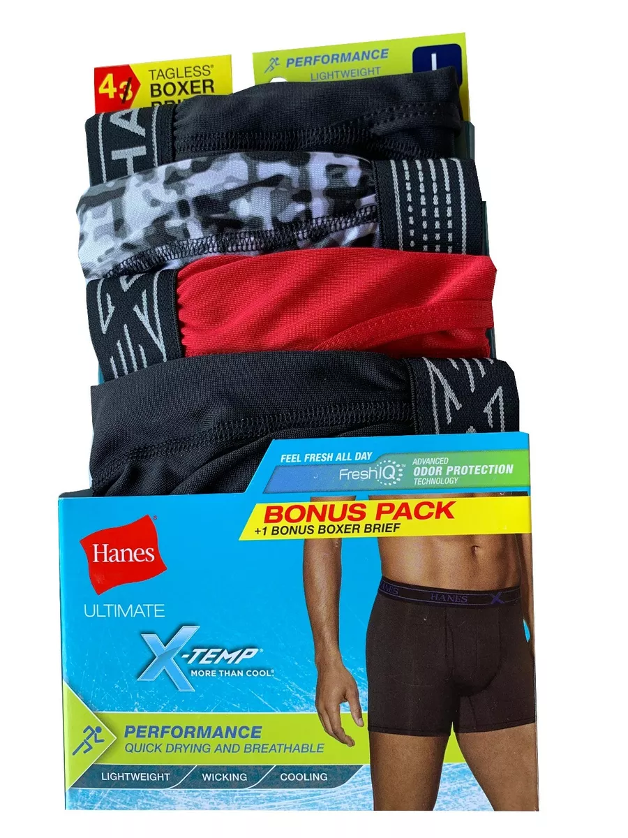 Hanes polyester hot sale boxer briefs