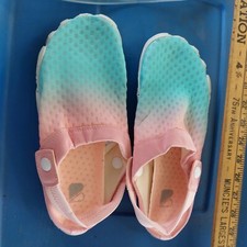 Water shoes Pink  Light Teal Swim Shoes - Men size 9/womens size 10.5- New