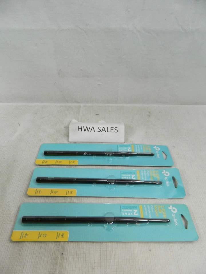 3 antenas omnidireccionales interiores TP-Link TL-ANT2408CL NUEVAS OEM Foto 3 de 4