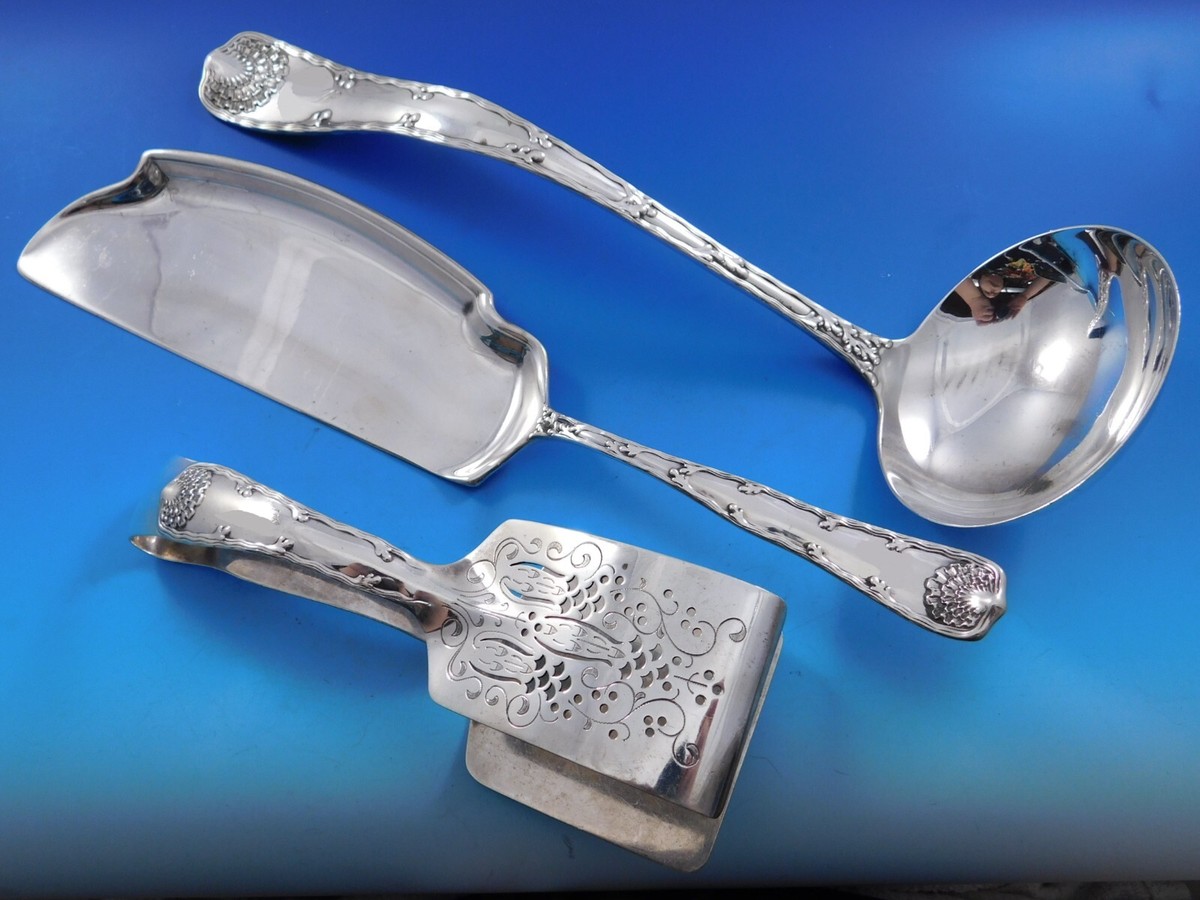 Wave Edge by Tiffany Sterling Silver Flatware Set Service 259 pcs