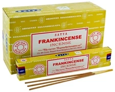 Satya 15 Gram Incense Stick Pack - Frankincense