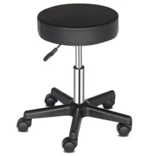 Adjustable Rolling Chair Manicure Pedicure Salon Spa Stool  Facial Massage Seat