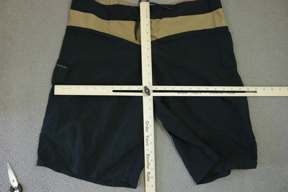 Baúl de baño vintage Sauvage Board Shorts para hombre 36 Foto 2 de 4