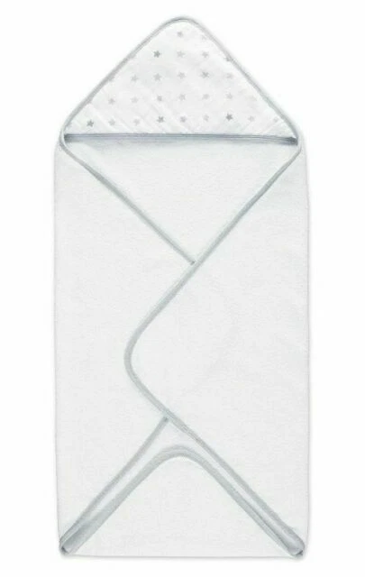 aden + anais White Baby Hooded Towels