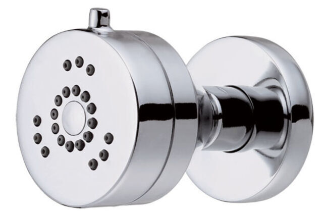 Gerber D460258 Parma 2 Function Round Brass Body Spray - Chrome